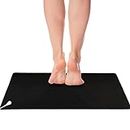 Grounding Mat，Foot pad/ Computer Mouse Mat,Reduce Pain, Reconnect to The Earth EMF Recovery,39x11.7 inches Fits for Better Working