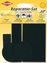 Kleiber 430-09 5-Piece Self Adhesive Nylon Clothing Repair Patch Set, Black