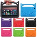 For Amazon Kindle Fire HD 8 8th Gen Kids EVA Shockproof Handle Stand Soft Case X