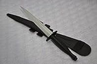 sheffieldcutleryshop New Genuine Third Pattern Black Commando Knife Polished Blade Sheffield FAIRBAIRN Sykes J NOWILL and SONS