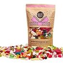 BON BAG - Classic Retro Favourites Pick And Mix Sweets, 1L Pouch Party Bags Of Sweets. Bulk Candy Assortment In Large Resealable Bag (800g)