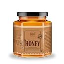Himalayan Wild Forest Honey | Natural, Unpasteurized and Raw Honey | Natural Pahadi Honey | 250 gm