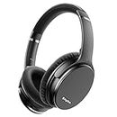 Srhythm NC35 Noise Cancelling Headphones, Bluetooth 5.3 Wireless Headphones, Fast Charge Over-Ear Lightweight Headset with Microphones,Mega Bass 50+ Hours’ Playtime