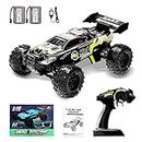 Fast Off Road Remote Control Car, 40KM/H High Speed RC MonsterTruck, 1:18 Scale 2.4Ghz Radio Controlled Off-Road Monster Truck Hobby Grade Car, Best Toy Gifts Kids and Adults Boys