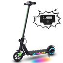 Electric Scooters For Kids Folding Teenager UK E-Scooter Shock Function-Black