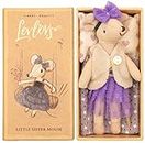 LEVLOVS Mouse in a Matchbox Danish Design Toy Baby Registry Gift