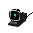 UKCOCO Compatible for Fitbit Blaze Charging Dock, Replacement Charging Stand Station Cradle Holder with USB Charging Cable Compatible for Fitbit Blaze Smart Watch Accessories