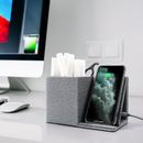 Wireless Charger Desk Stand Organizer Charging Station for iPhone w/ Pen Holder