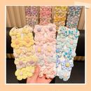 Large Flower Rubber Bands Hair Accessories Floral Scrunchie  Baby Girls
