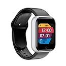Lapras { Limited Time Deal with 12 Years Warranty ) Latest Color Arrived Smart Bracelet Passometer Heart Rate Monitor Wristbands Outdoor Sports Fitness Band Smart Watch (Silver)