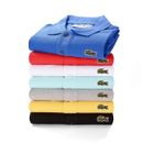 Men's Lacoste Mesh Short Sleeve Polo Slim Fit 2 Buttons T-shirt S-3XL