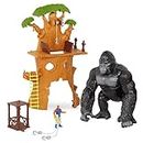 Terra by Battat 62243466395 Playset – Nature Animal, Educational Toys – Gorilla Expedition – Silverback