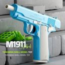 Toy Gun 1 Shot +9 Shells Educational Model Toys Pistol Shooting Games Simulated Shell Throwing Is Not Launchable Gifts For Kids Boys Girls Christmas Halloween Thanksgiving Gift