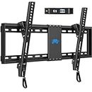 Mounting Dream TV Wall Mount for Most 37-75" TVs, Tilting TV Mount Low Profile up to VESA 600x400mm and 132 LBS Loading, Fits 16", 18", 24" Studs, Easy for TV Centering and Space Saving MD2268-LK