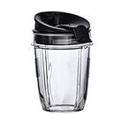Sduck Replacement Parts for Nutri Ninja Blender, Cup with Sip and Seal Lid for 900W/1000W Auto IQ/Duo, 18 oz.