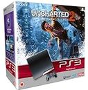 Sony PlayStation 3 Slim Console (250GB Model) with Uncharted 2: Among Thieves (PS3)