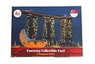 Currency Collectible Card - 2 Singapore Dollor