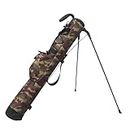 Aymzbd Golf Lightweight Stand Carry Bag, Easy to Carry and Reliable Pitch n Putt Golf Bag for Driving Range and Executive Courses, Camo