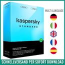Kaspersky Antivirus 2024 (estándar) | 1PC, 3PC, 5PC - Dispositivos | 1 año - 2 años