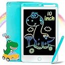 Upgraded 10 inch Drawing Tablet, Doodle Boards Kids Toddler Toys Gifts LCD Writing Tablet Kids Drawing Board for Kids 3 4 5 6 7 8 Year Old Boy Travel Essentials