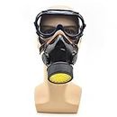 TORIOX Industrial-grade Single-cartridge Respirator with Goggles Filter Reusable For Paint Spraying Petrochemical Industry Etc For Men Women
