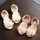 Sandalias de boda fiesta dama de honor princesa zapatos formales para bebés niñas niños pequeños