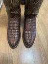 LUCCHESE 2000 CAIMAN 9 D COWBOY WESTERN BOOTS
