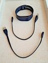 USED AS IS Fitbit Wireless Tracker Activity FB404 Large Black w/ 2 Chargers