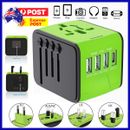 FAST 3.4 / 5A Universal Travel Adapter 3 USB &Type-C Outlet Converter Plug Power