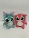 Magic Mixies Interactive Pink And Teal 7” Plush Mixie Only Lot Tested Working