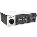 UA Volt 1 USB Audio Interface for recording, podcasting, and streaming with essential audio software, including $400 in UAD plug-ins