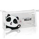 COLOFALLA Federmäppchen Panda Mäppchen für Mädchen Teenager Niedliches Stifteköcher Bleistift Schreibwaren Bürobedarf Geschenk Schreibwarentaschen Bleistifthalter Panda Pencil Case