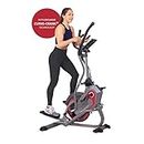 Body Power Elliptical Stepper Machine for Home. Patented 2-in-1 Stair Climber, Stepper, New Model, HIIT Training, Ergonomic, Cardio, Resistance, 8 Levels, Digital, Compact, Safe,