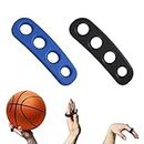 Haploon Basketball Shooting Trainer Aid 5.3 Inch Basketball Training Equipment Basketball Trainer for Youth and Adult, Pack of 2, Blue and Black(L)