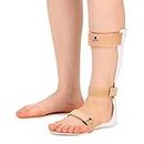 BELTWALA ® AFO Foot Drop Splint | Ankle Support for patients suffering from Foot Drop, Prevents Axial Rotation of The Leg And Foot (Left, Medium Shoe Size 7-8)