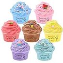 Mini Butter Slime Set,7 Pack Schleim Kinder Make Your Own Slime Kit,weich und Nicht klebend, DIY duftende Schleim Party, Party Favour, Putty Toys for Girls and Boys.