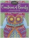 Cra-Z-Art Timeless Creations Adult Coloring Books Creatures of Beauty Creative Coloring Book 16278-6