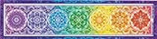 Mandala Arts Chakra Prana – Spiritual Magnetic Bumper Sticker/Decal Magnet (11" X 2.75")