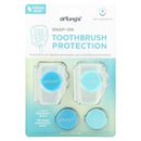 Snap-On Toothbrush Protection, Fresh Mint, 1,600 mg