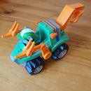Paw Patrol Dino Rescue Rocky's Deluxe Rev Up Green Vehicle Action Figure Toy