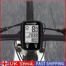 Bicycle Computer Backlight Bike Counter Wired Bicycle Accessories (Black) UK