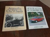 2x Vintage AUSTRALIAN Car Automotive Books History Of Large HARDCOVER Books Nice