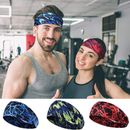 Tennis Gym Headscarf Camouflage Elastic Hair Band Yoga Sport Headband Stretch