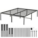 VEVOR Queen Size Bed Frame 18 inch Metal Bed Frame Platform 1500 lbs Noise Free