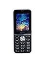 Snexian All-New Bold 20K Premium Dual Sim |Keypad Mobile| with 2.8" Display| BT Dialer | Voice Changer | Auto Call Recording | Powerful 3000Mah Battery |FM| Camera| Feature Phone | Torch | Black