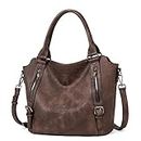 CLUCI Satchel Bags for Women Soft Leather Purses Handbags Crossbody Bags Tote Fashion Hobo Shoulder Bags Roomy