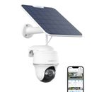 Reolink Battery Solar Security Camera 4K 8MP 360° Pan Tilt Spotlights with AI