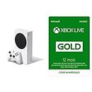 Xbox Series S + Xbox Live Gold 12 mois (Xbox Live - Code jeu à télécharger)