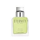 CALVIN KLEIN Eternity After Shave for men, woody-aromatic fragrance, nourishes and cools after shaving, 100 ml (pack of 1)