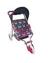 KOOKAMUNGA KIDS Baby Doll Stroller - Foldable Baby Stroller for Dolls - Play Stroller & Jogger w/ Retractable Canopy Doll Footrest and Soft Grip Handle - Ideal for Baby Dolls up to 18" - Navy Unicorn